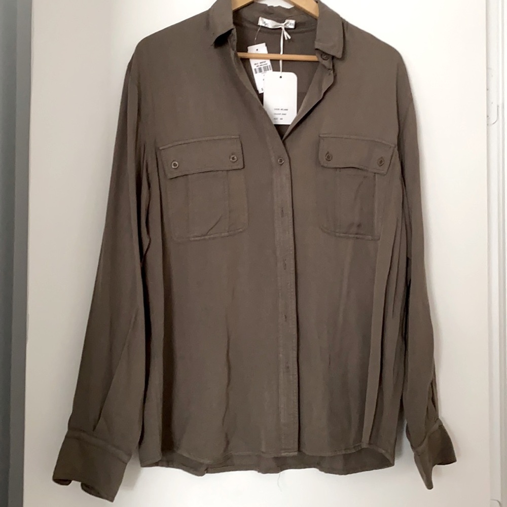 LF Oversized Button Down
